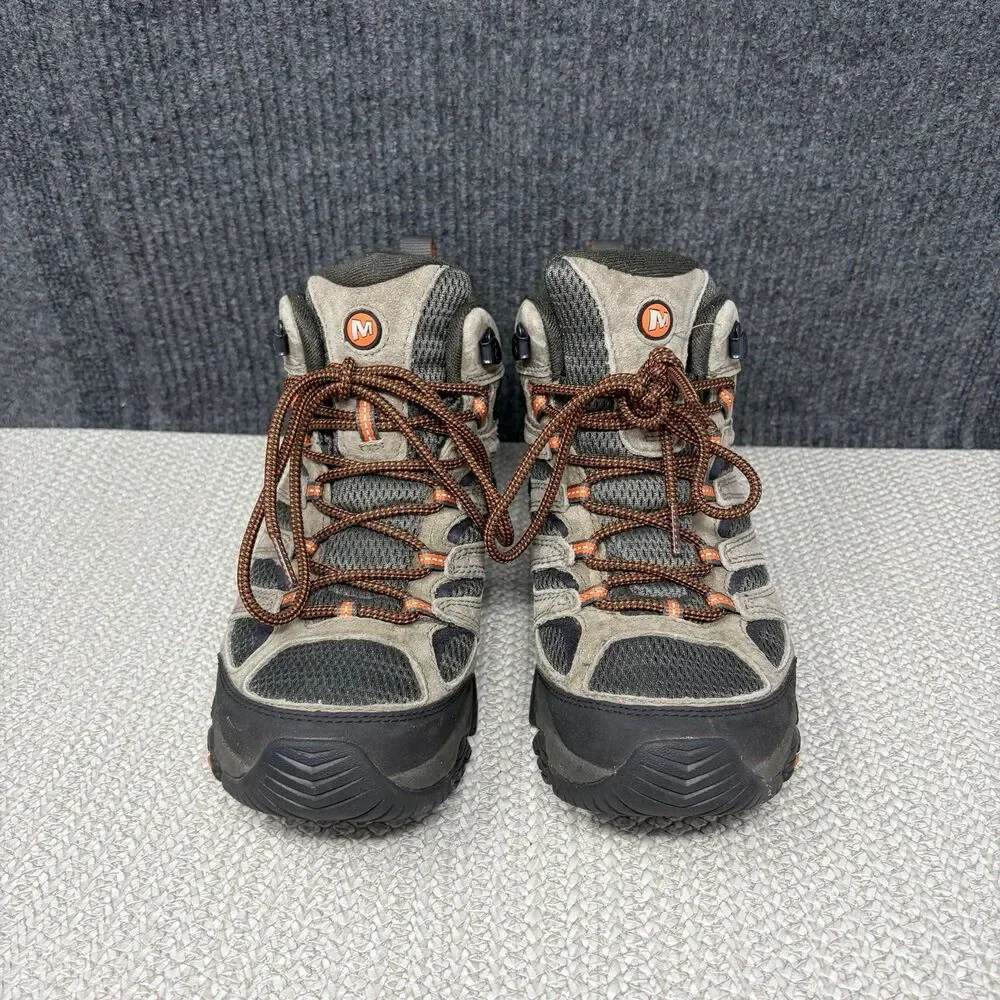 Merrell Moab 3 Mid Hiking Boots Waterproof Suede Brown Lace Up Mens 9 J035841